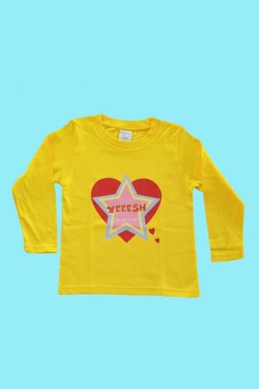 <img class='new_mark_img1' src='https://img.shop-pro.jp/img/new/icons14.gif' style='border:none;display:inline;margin:0px;padding:0px;width:auto;' />YEEESH  Logo T-Shirt  [ Yellow ]