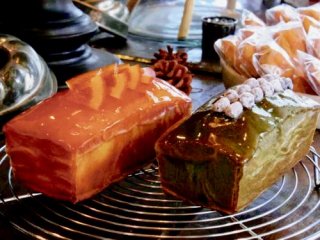京都宇治抹茶のパウンド ケーキ ＆ オレンジのパウンンドケーキ　詰め合わせ
