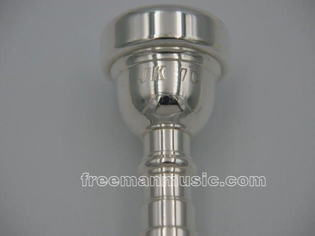 JK 7C トランペット用マウスピース - FREEMAN 金管楽器用マウス