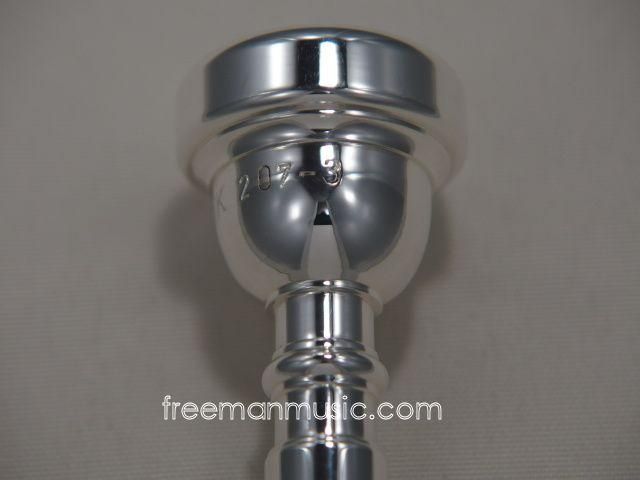 JK-3C トランペットマウスピース JK 207-3 トランペット用マウスピース - FREEMAN 金管楽器用