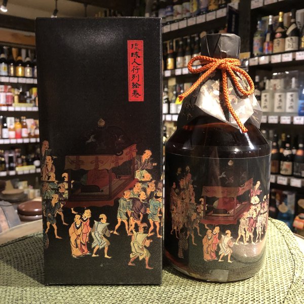 琉球人行列絵巻40度720ml - 古酒家通販店