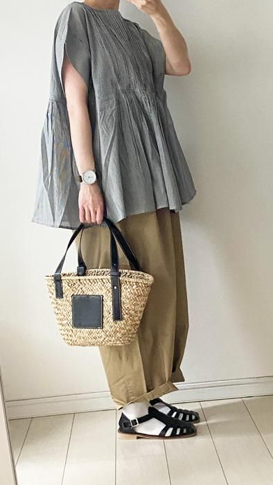 美品♡ナゴンスタンス サーカスパンツ サルエルパンツ ストライプパンツ 36 サーカスパンツ - NANATONE