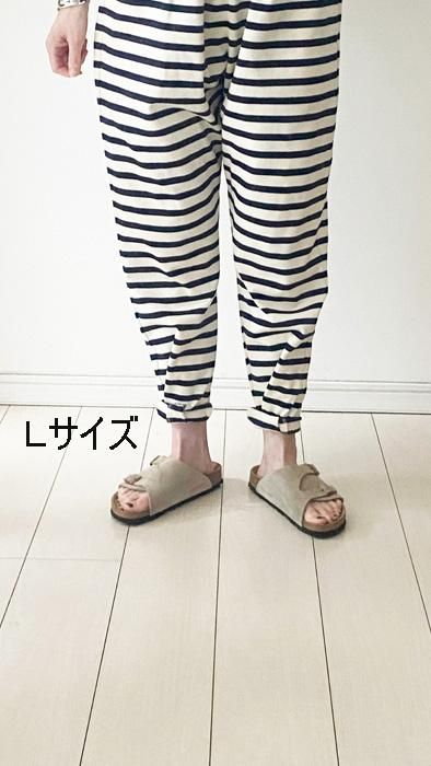 即納♪】ありそうでないボーダーのこんなパンツ・handmade