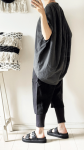 ピグメント加工のコクーンTシャツ