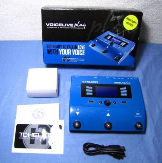 TC HELICON VOICE LIVE PLAY ボーカルエフェクター - レコーディング 