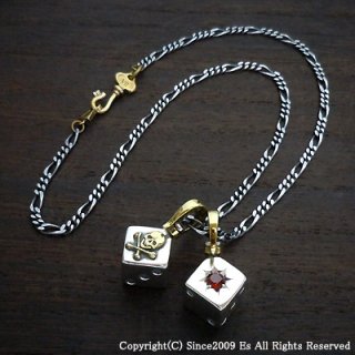 <img class='new_mark_img1' src='https://img.shop-pro.jp/img/new/icons15.gif' style='border:none;display:inline;margin:0px;padding:0px;width:auto;' />Es/Double Dice Necklace