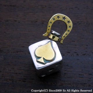 <img class='new_mark_img1' src='https://img.shop-pro.jp/img/new/icons15.gif' style='border:none;display:inline;margin:0px;padding:0px;width:auto;' />Es/Dice Pendant w/Spade
