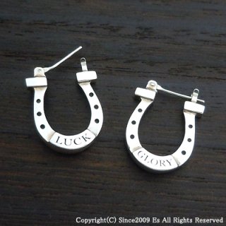 <img class='new_mark_img1' src='https://img.shop-pro.jp/img/new/icons15.gif' style='border:none;display:inline;margin:0px;padding:0px;width:auto;' />Es/Horse Shoe Hoop Pierce【Pair】