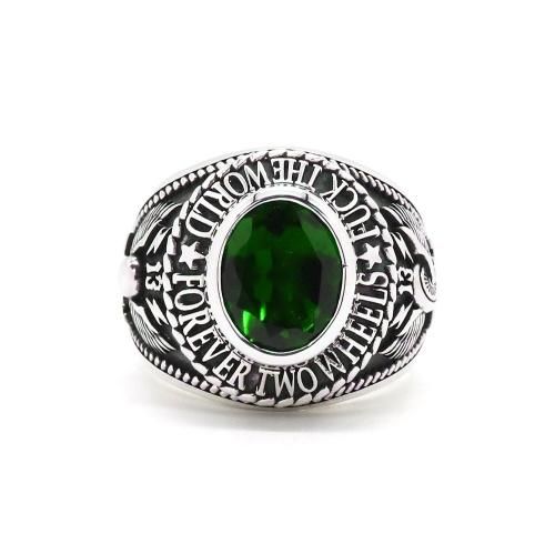 Es【エス】/ F.T.W College Ring w/Red Stone / F.T.W カレッジ Es【エス】/ F.T.W College Ring w/Red Stone / F.T.W カレッジ