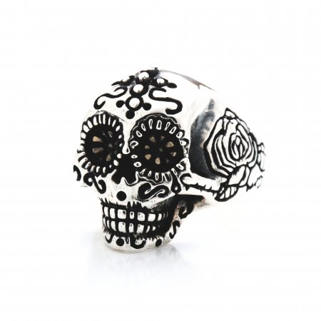 Es【エス】/ Mexican Skull Ring / メキシカン スカル リング 9900円