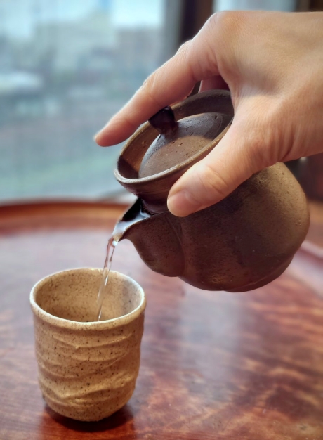 森岡宏 番茶宝瓶(小)