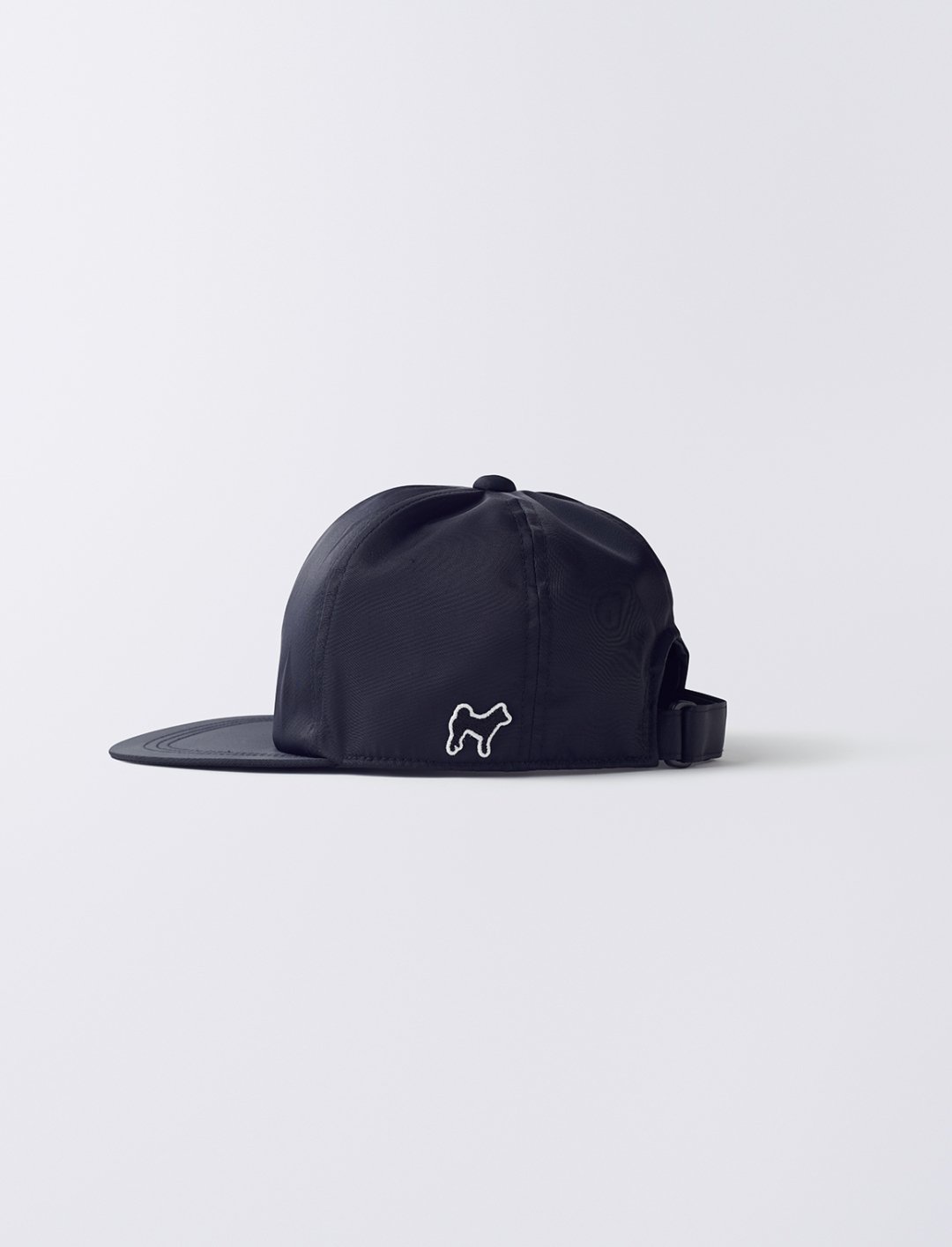 dog logo cap / black
