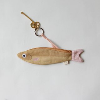 DON FISHER/魚のキーリング（マスタードのカタクチイワシ）