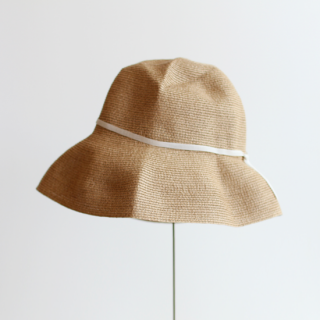 mature ha./paper braid light hat widemix brownlight grey