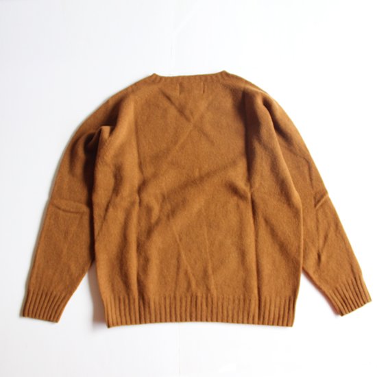 Harley of Scotland/ラムウール クルーネックセーター（Vintage Vicuna）【PRICE DOWN】 - HELLO,  FINE DAY! | ハローファインデー