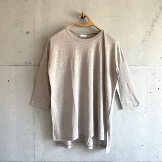 Hands of creation/18/-USA天竺ロングプルオーバー（ピンク
