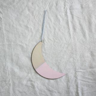 THE GREAT LAKES GOODS/ウォールチャーム〈THE MOON SEES ME (Pink)〉