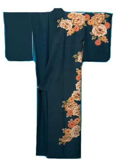 高級品市場 専用 刺繍 薔薇と百合の訪問着 着物 115w ryokan-yamatoya.com