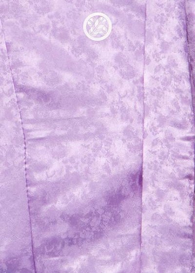 MP71-16紋付レンタル 裄71(身長165 胴回り73-103）◆日本製 薄い紫色 ラベンダー