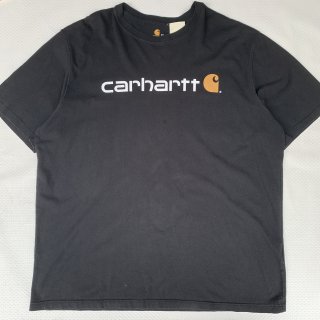 00s CARHARTT T-SHIRT(BLACK)<BR>00s カーハート Tシャツ(ブラック)