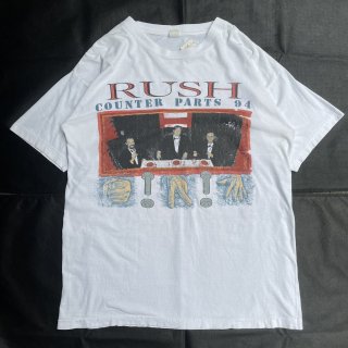90s VINTAGE<BR>RUSH<BR>COUNTER PARTS<BR>T-SHIRT<BR>ラッシュ<BR>カウンターパーツ<BR>Tシャツ