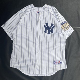NEW YORK YANKES BASEBALL SHIRT #62 <BR> 　ニューヨークヤンキース　ベースボールシャツ　#62