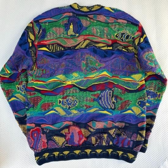 【希少】 COOGI 3D cotton knit　3Dコットンニット