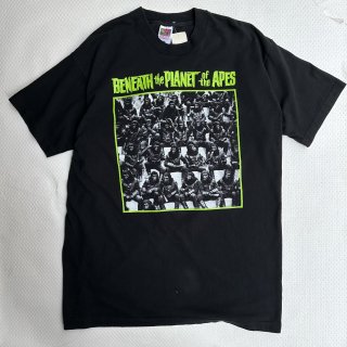 90s BENEATH THE PLANET OF THE APES T-SHIRT<BR> ヴィンテージ　猿の惑星 映画 Tシャツ