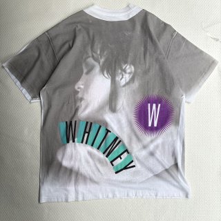 VINTAGE WHITNEY HOUSTON AOP  T-SHIRT<BR>ヴィンテージ ホイットニーヒューストン 総柄 Tシャツ