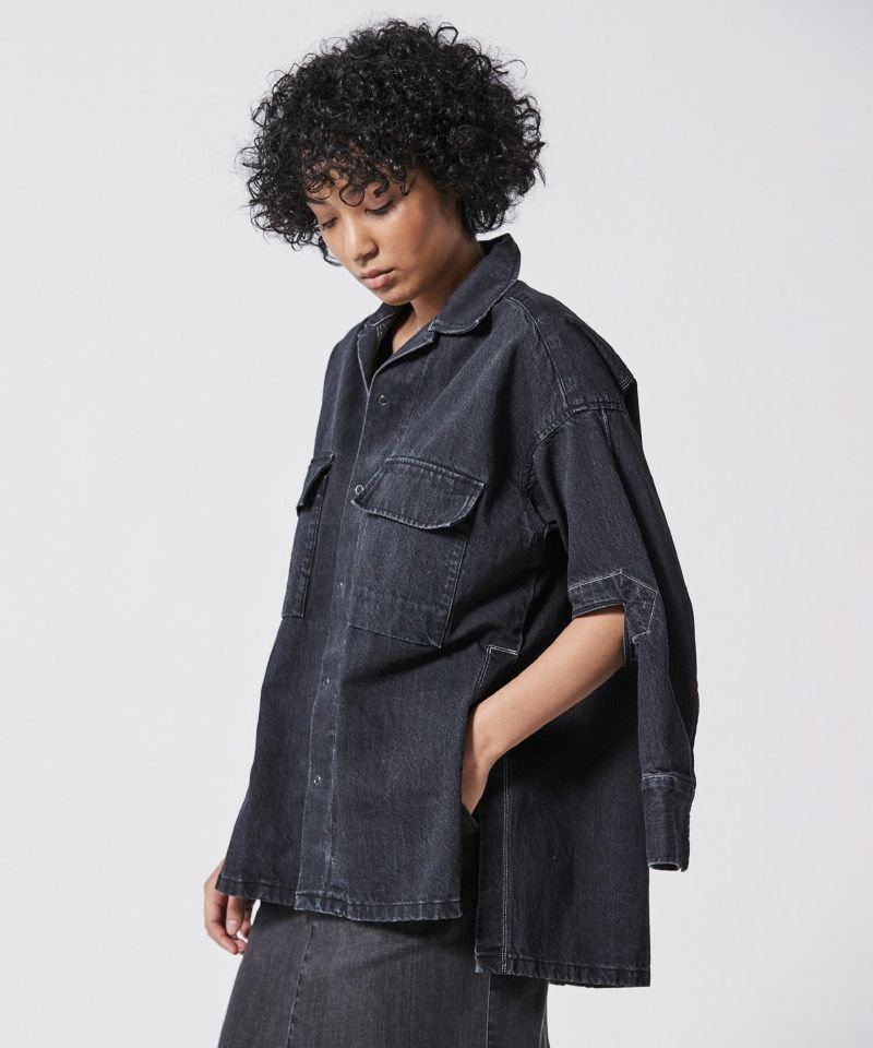 <img class='new_mark_img1' src='https://img.shop-pro.jp/img/new/icons14.gif' style='border:none;display:inline;margin:0px;padding:0px;width:auto;' />UJOH / ウジョー　Open Collar Blouson