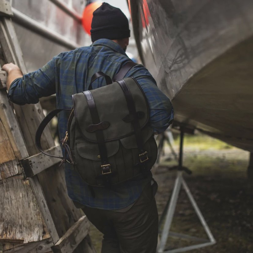 <img class='new_mark_img1' src='https://img.shop-pro.jp/img/new/icons14.gif' style='border:none;display:inline;margin:0px;padding:0px;width:auto;' />FILSON / フィルソン　RUGGED TWILL RUCKSACK / ラギッドツイル リュックサック
