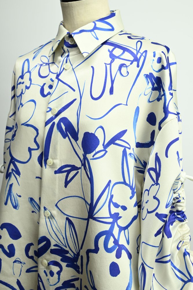 UJOH / ウジョー Gathered Hole Sleeve Shirt - 国内厳選ブランド
