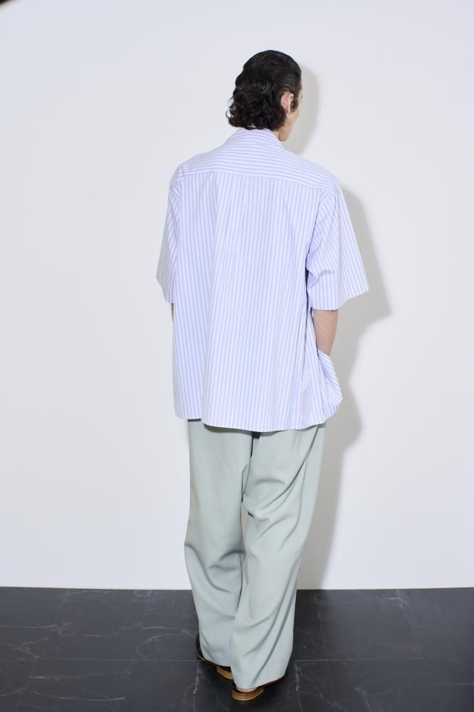 UJOH / ウジョー Panel Slit Open Collar Half Sleeve Shirt -  国内厳選ブランド・インポートブランド限定品通販｜Good LIFE STORE