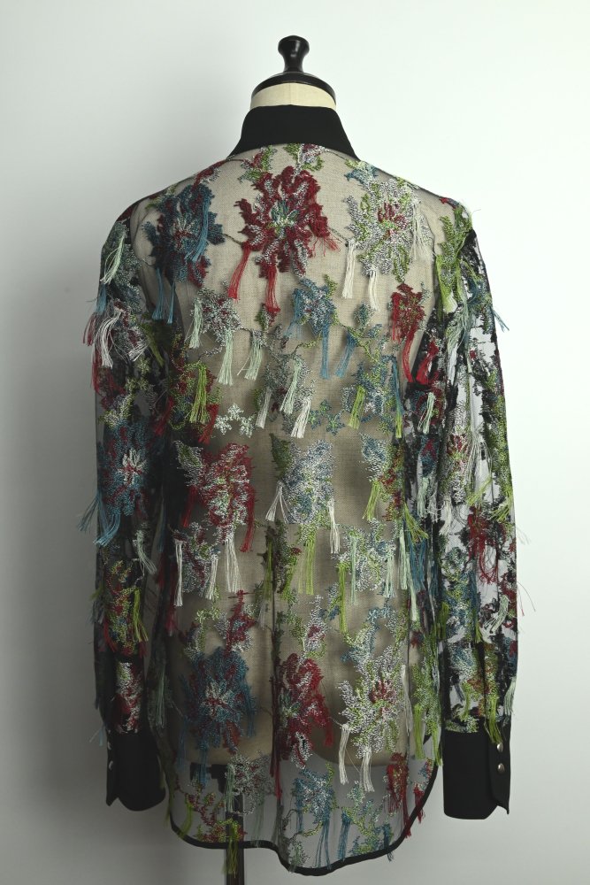 MURRAL / ミューラル Floating flower lace shirt - 国内厳選ブランド