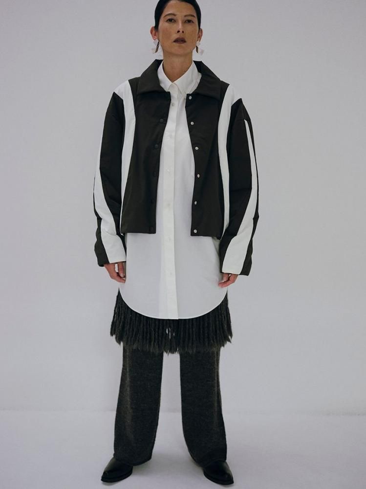 Styling/ スタイリング ラインカットパディングブルゾン - 国内