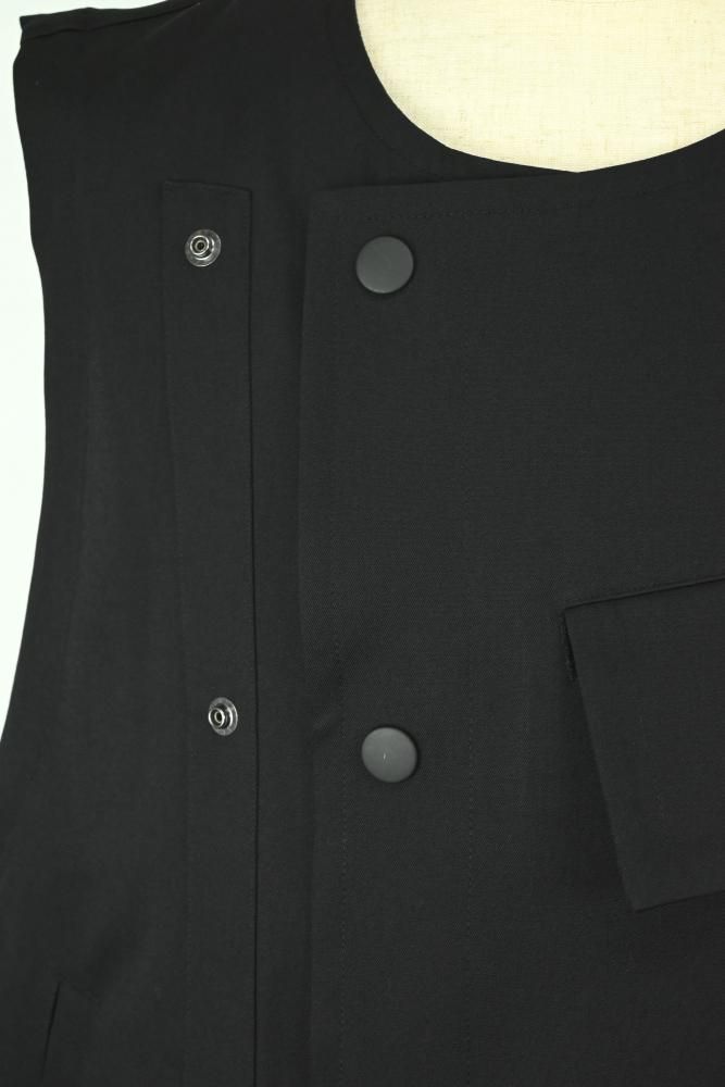 ジャケット・アウター UJOH 25SS Double Front Vest UJOH(ウジョー) 25SSDouble Front Vest ダブルフロントベスト