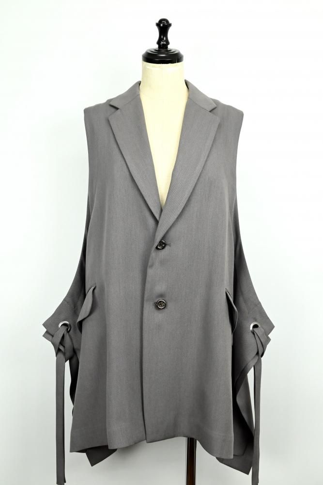 新品タグ付UJOH Side Eyelet Vest UJOH / ウジョー Side Eyelet Vest - 国内厳選ブランド