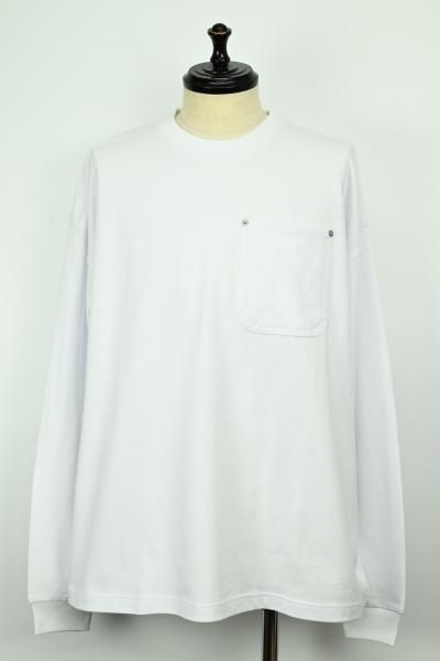 <img class='new_mark_img1' src='https://img.shop-pro.jp/img/new/icons14.gif' style='border:none;display:inline;margin:0px;padding:0px;width:auto;' /> VADACK / Хå   RIVET POCKET LONG TEE
