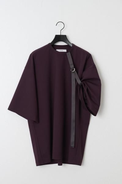 <img class='new_mark_img1' src='https://img.shop-pro.jp/img/new/icons14.gif' style='border:none;display:inline;margin:0px;padding:0px;width:auto;' />UJOH / 硼Tape Belt Half Sleeve T