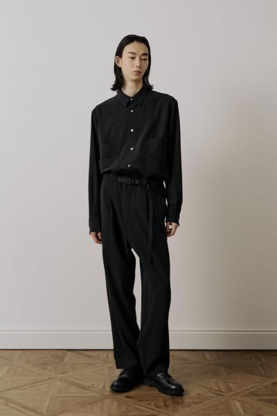 <img class='new_mark_img1' src='https://img.shop-pro.jp/img/new/icons14.gif' style='border:none;display:inline;margin:0px;padding:0px;width:auto;' />UJOH / 硼Tape-Belt 1 Tuck PNT