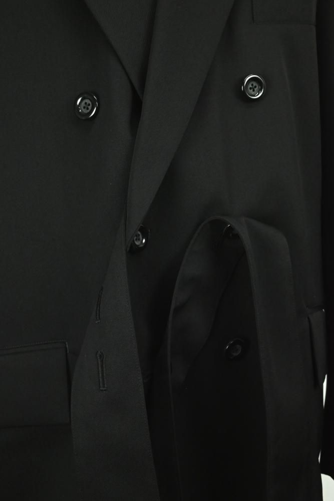 ジャケット・アウター UJOH 6BW RIB COLLAR BELT JACKET ジャケット・アウター UJOH 6BW RIB COLLAR BELT JACKET UJOH