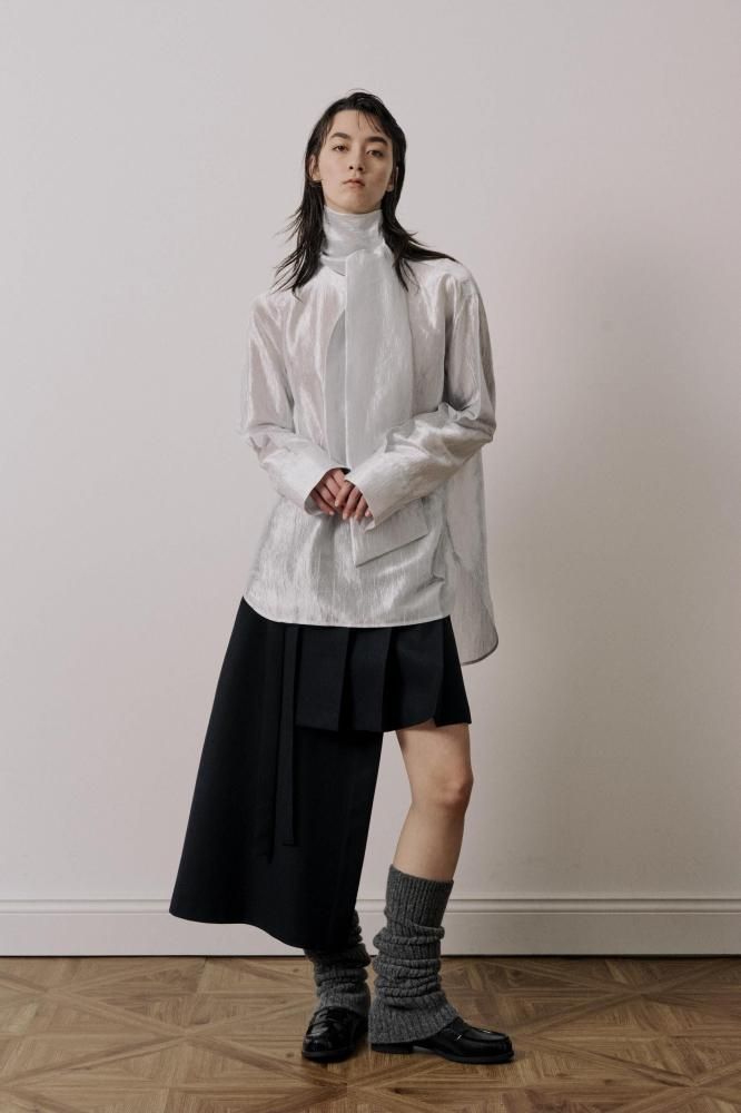 UJOH/ウジョー Bow Tie Shirt ボウタイシャツ UJOH / ウジョー Bow Tie Shirt - 国内厳選ブランド・インポート