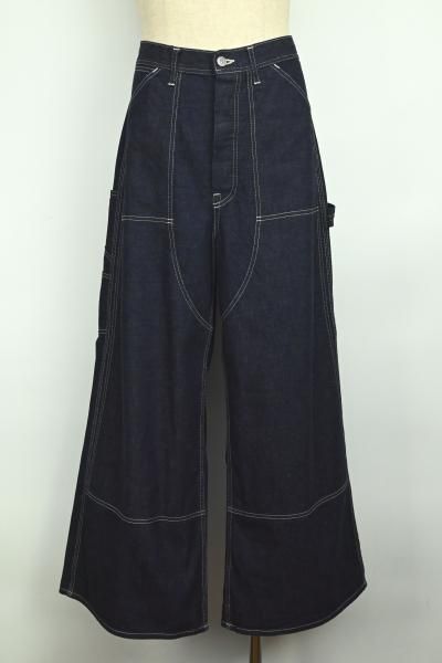 <img class='new_mark_img1' src='https://img.shop-pro.jp/img/new/icons14.gif' style='border:none;display:inline;margin:0px;padding:0px;width:auto;' />SEVESKIG / Classic Double-Knee Painter Wide Pants