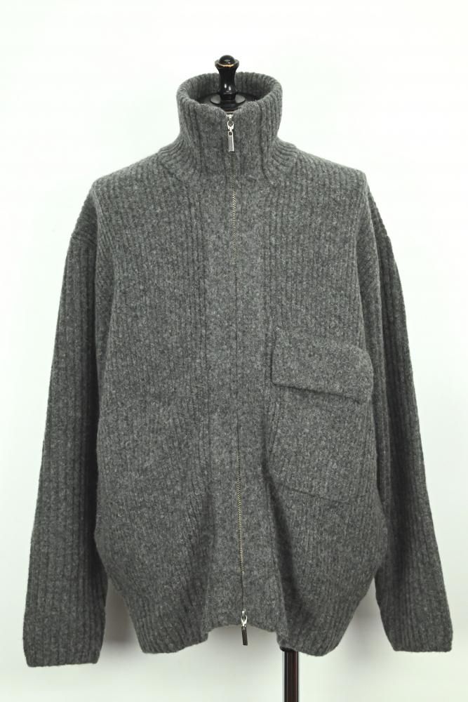 UJOH / ウジョー ZIP High Neck Knit - 国内厳選ブランド・インポート