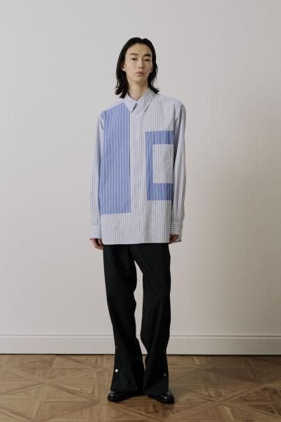 <img class='new_mark_img1' src='https://img.shop-pro.jp/img/new/icons14.gif' style='border:none;display:inline;margin:0px;padding:0px;width:auto;' />UJOH / �����硼��Switching Pocket Shirt