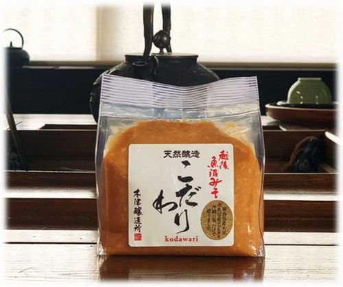 こだわり味噌 ５００g【袋詰め】 - 木津醸造所オンラインショップ