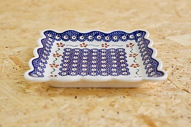 ポーリッシュポタリー 角皿 | オクトピークス ポーランド食器