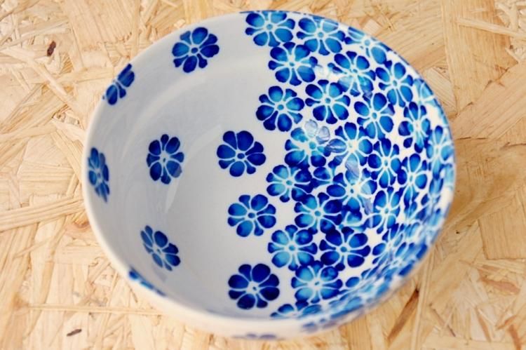 ポーリッシュポタリー のボウル(中)φ15cm