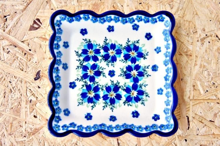 ポーリッシュポタリー Artystyczna プレート フリルボウル 2点セット Amazon.co.jp: レア ポーリッシュポタリー フリル ボウル 2点セット