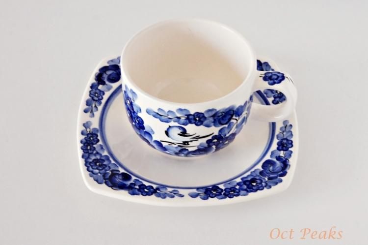 フジタチサト 海の生物デザイン陶器カップ フジタチサト 海の生物